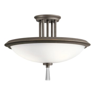 Kichler - Anbauleuchte DREYFUS 3xE27/60W/230V bronzen