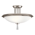 Kichler - Anbauleuchte DREYFUS 3xE27/60W/230V matt Chrom