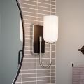 Kichler - Applique murale LED SOLIA pour salle de bains 1xG9/3W/230V IP44 chrome mat