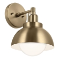 Kichler - Applique murale NIVA 1xE27/40W/230V laiton