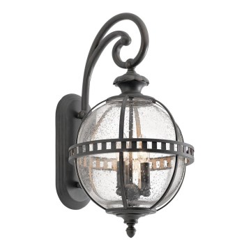 Kichler - Außenwandleuchte HALLERON 3xE14/40W/230V IP44