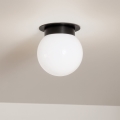 Kichler - Deckenleuchte ALBERS 1xE27/40W/230V Ø 20,3 cm schwarz