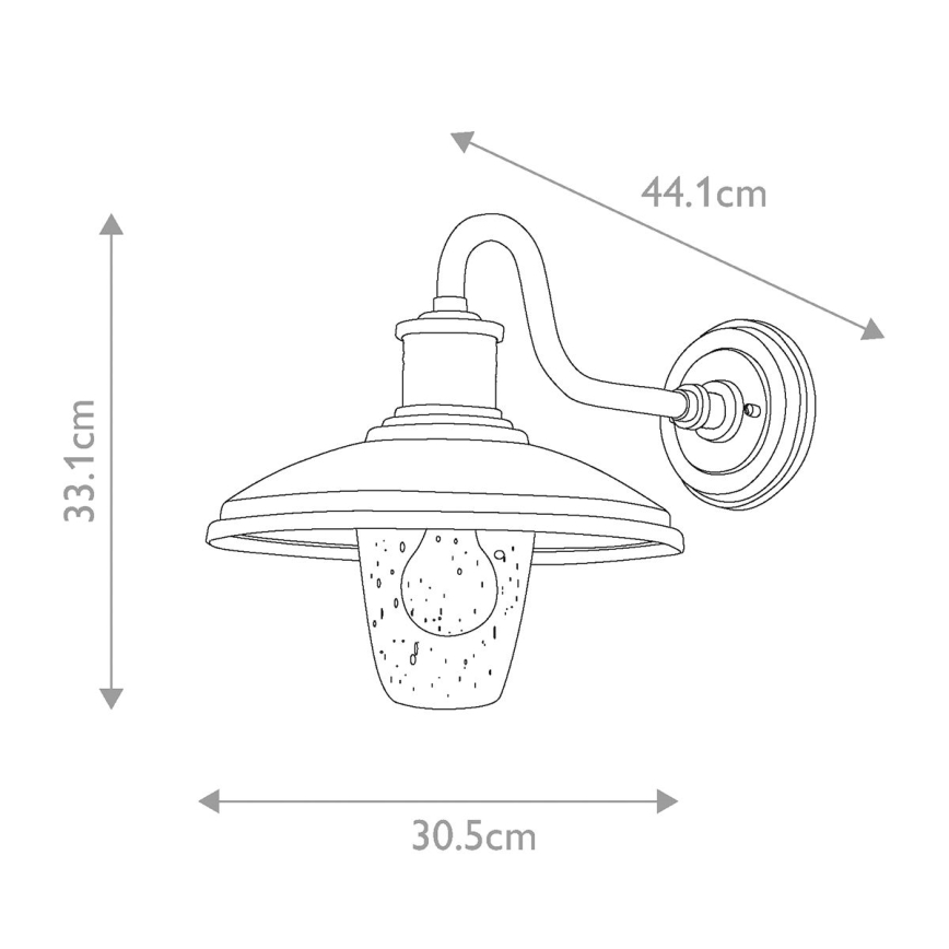 Kichler - Luminaire extérieur ALLENBURY 1xE27/40W/230V IP44