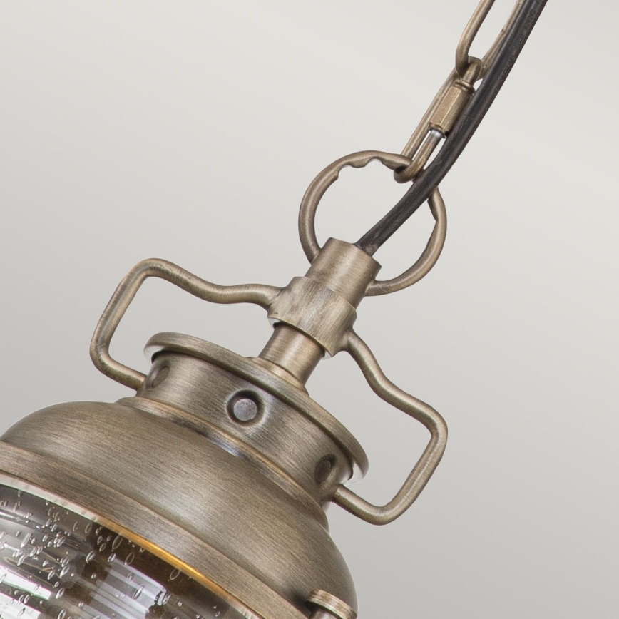 Kichler - Suspension chaîne d'extérieur ASHLAND BAY 1xE27/60W/230V IP44