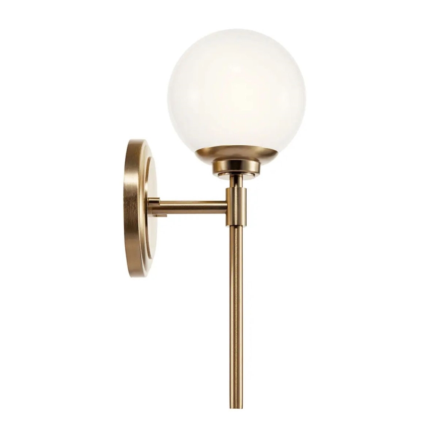 Kichler - Applique a LED da bagno BENNO 1xG9/3W/230V IP44 ottone