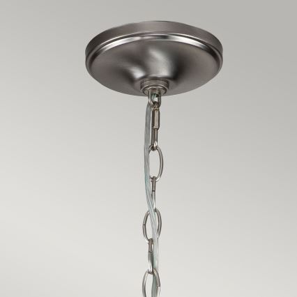 Kichler - Kronleuchter an Kette CAPITOL HILL 12xE14/40W/230V mattchrom
