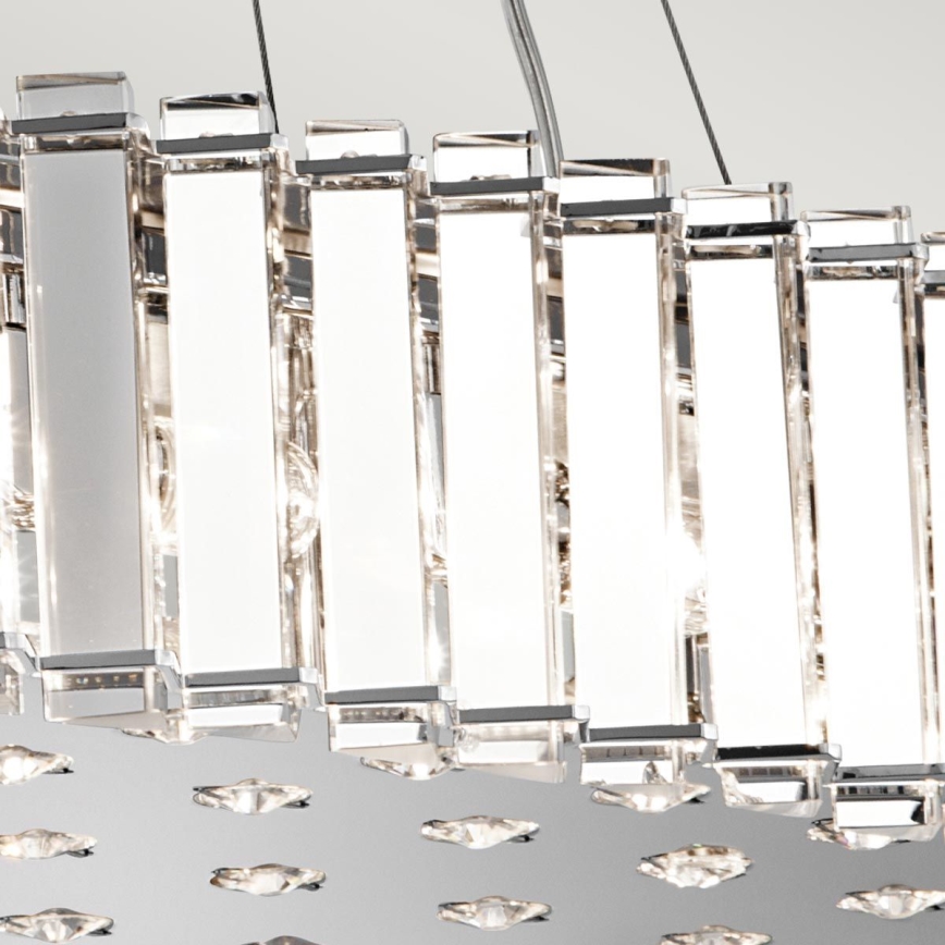 Kichler - LED-Badezimmer-Hängeleuchte CRYSTAL SKYE 12xG9/3W/230V IP44