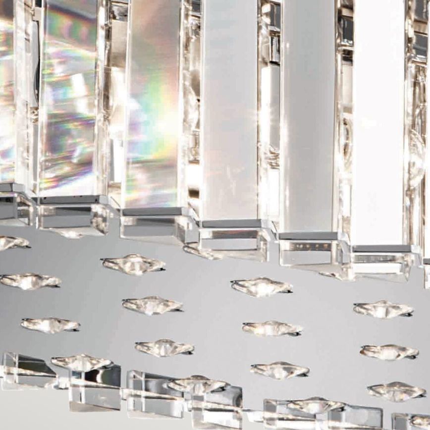 Kichler - LED-Badezimmer-Hängeleuchte CRYSTAL SKYE 12xG9/3W/230V IP44