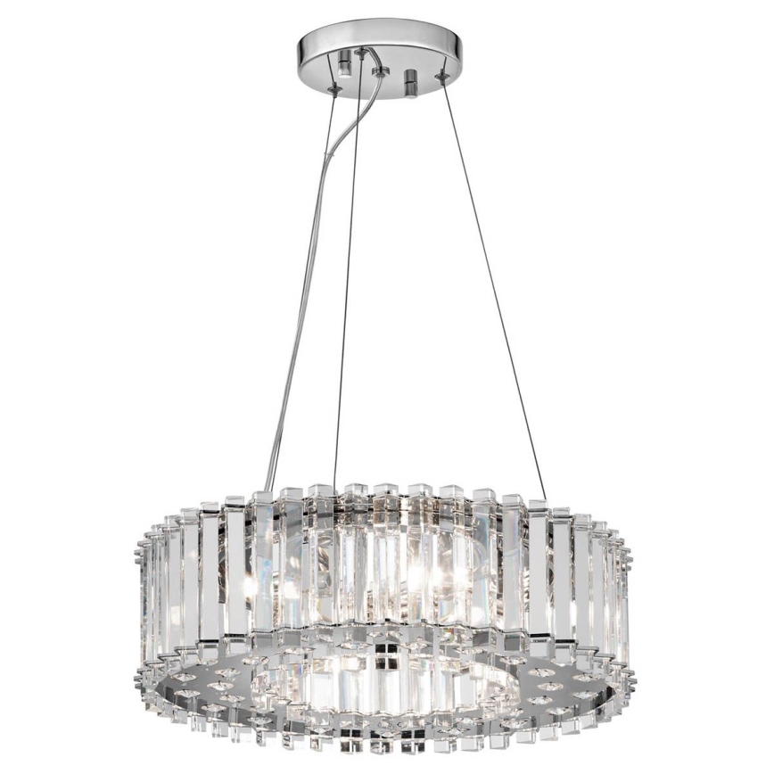 Kichler - LED-Badezimmer-Hängeleuchte CRYSTAL SKYE 6xG9/3W/230V IP44
