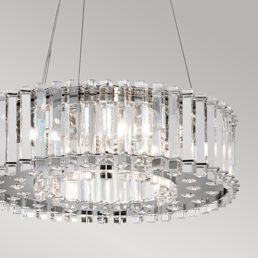 Kichler - LED-Badezimmer-Hängeleuchte CRYSTAL SKYE 6xG9/3W/230V IP44