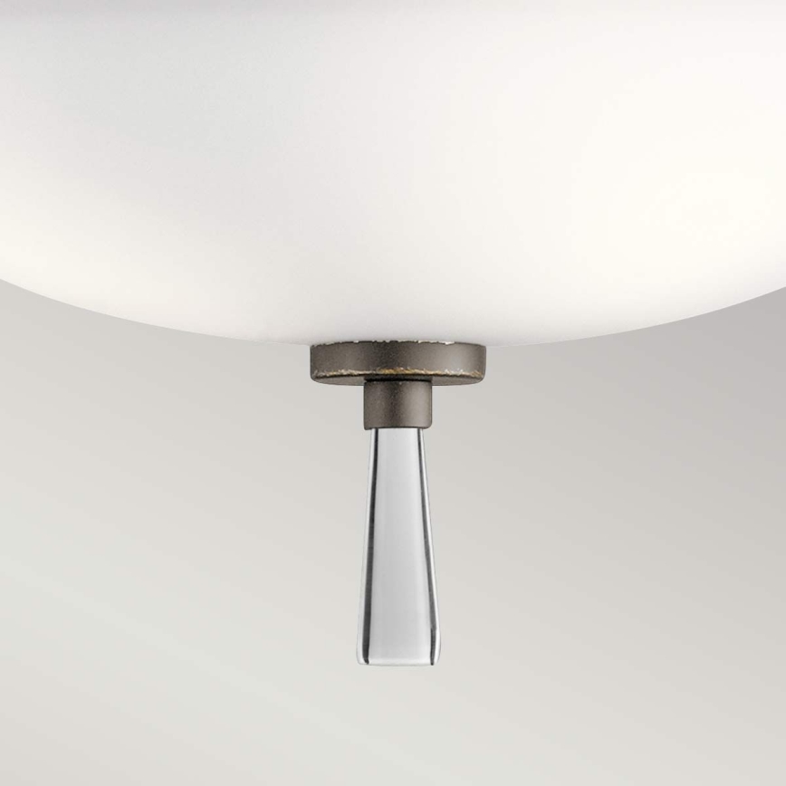 Kichler - Anbauleuchte DREYFUS 3xE27/60W/230V bronzen