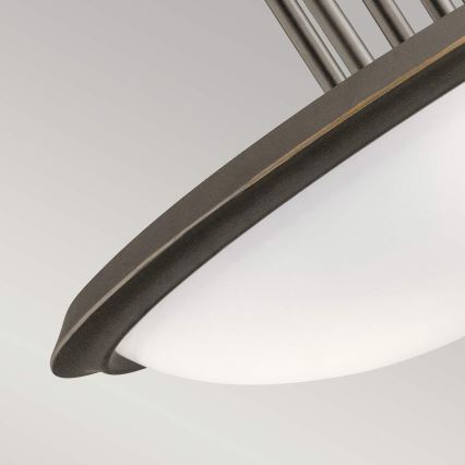 Kichler - Anbauleuchte DREYFUS 3xE27/60W/230V bronzen