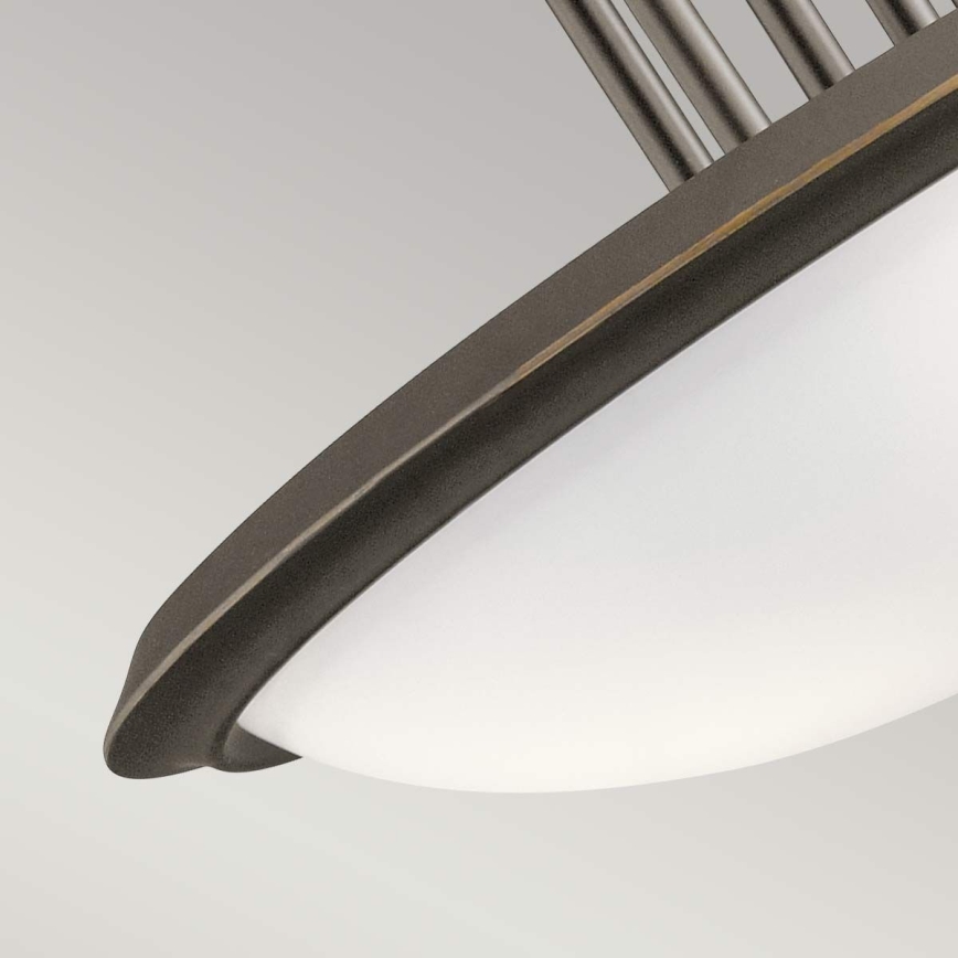 Kichler - Anbauleuchte DREYFUS 3xE27/60W/230V bronzen