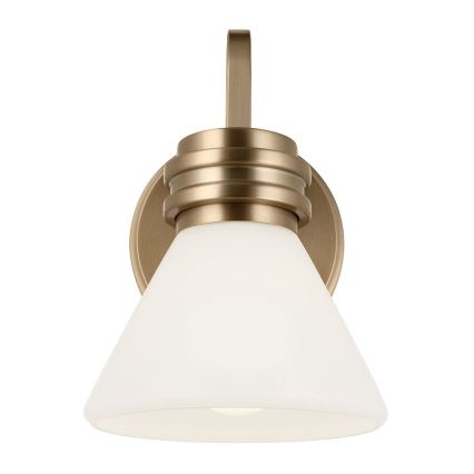 Kichler - Lampe murale de salle de bain LED FARUM 1xG9/3W/230V IP44 laiton