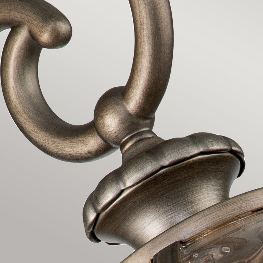 Kichler - Applique da esterno HALLERON 3xE14/40W/230V IP44