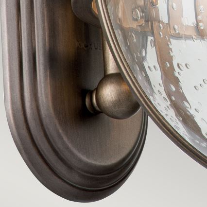 Kichler - Applique da esterno HALLERON 3xE14/40W/230V IP44