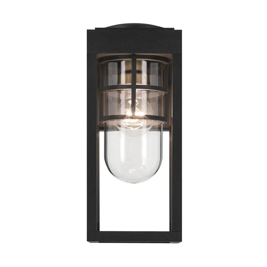 Kichler - Outdoor-Wandleuchte HONE 1xE27/60W/230V IP44 schwarz