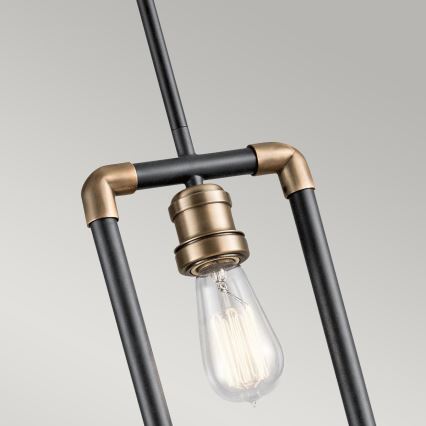 Kichler - Lampadario a sospensione con supporto rigido IMAHN 1xE27/60W/230V