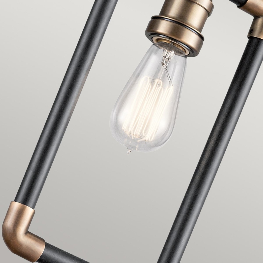 Kichler - Lampadario a sospensione con supporto rigido IMAHN 1xE27/60W/230V