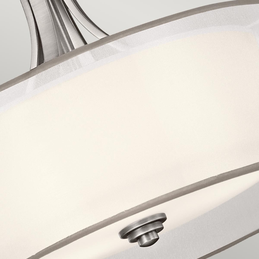 Kichler - Kronleuchter LACEY mit Kette 4xE27/60W/230V mattchrom