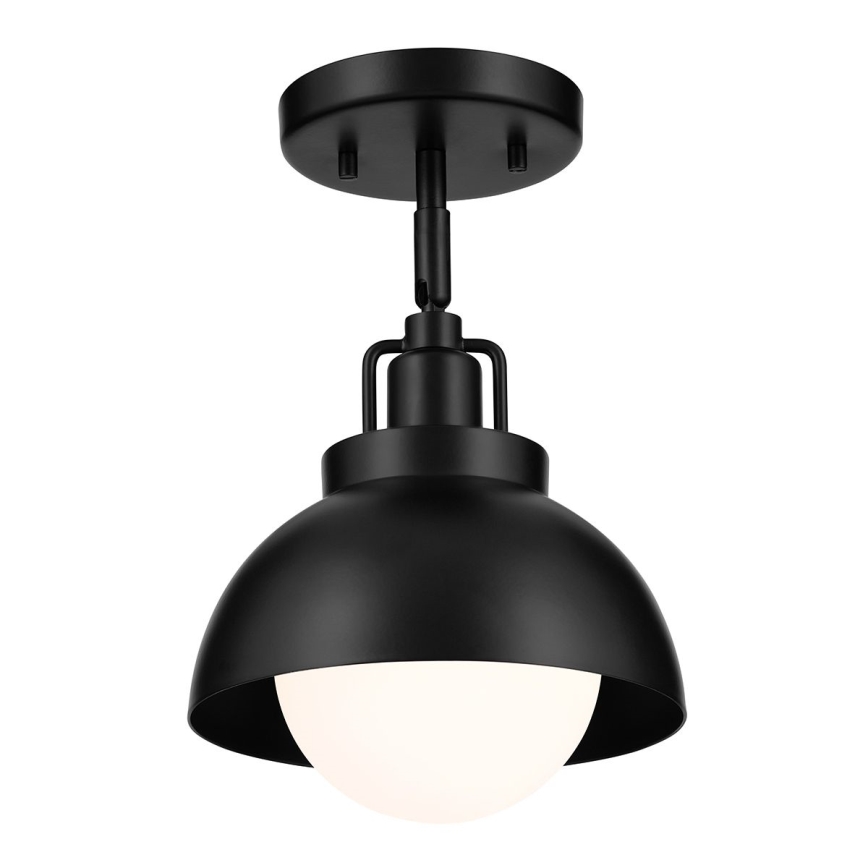 Kichler - Applique NIVA 1xE27/40W/230V nero