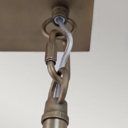 Kichler - LED-Pendelleuchte an Stange SERENE LED/40W/230V goldfarben