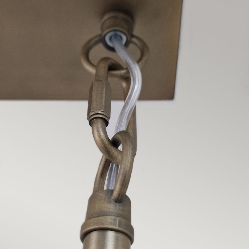 Kichler - LED-Pendelleuchte an Stange SERENE LED/40W/230V goldfarben