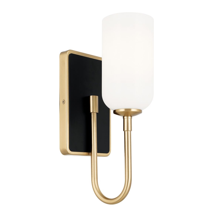 Kichler - Applique LED SOLIA pour salle de bains 1xG9/3W/230V IP44 dorée