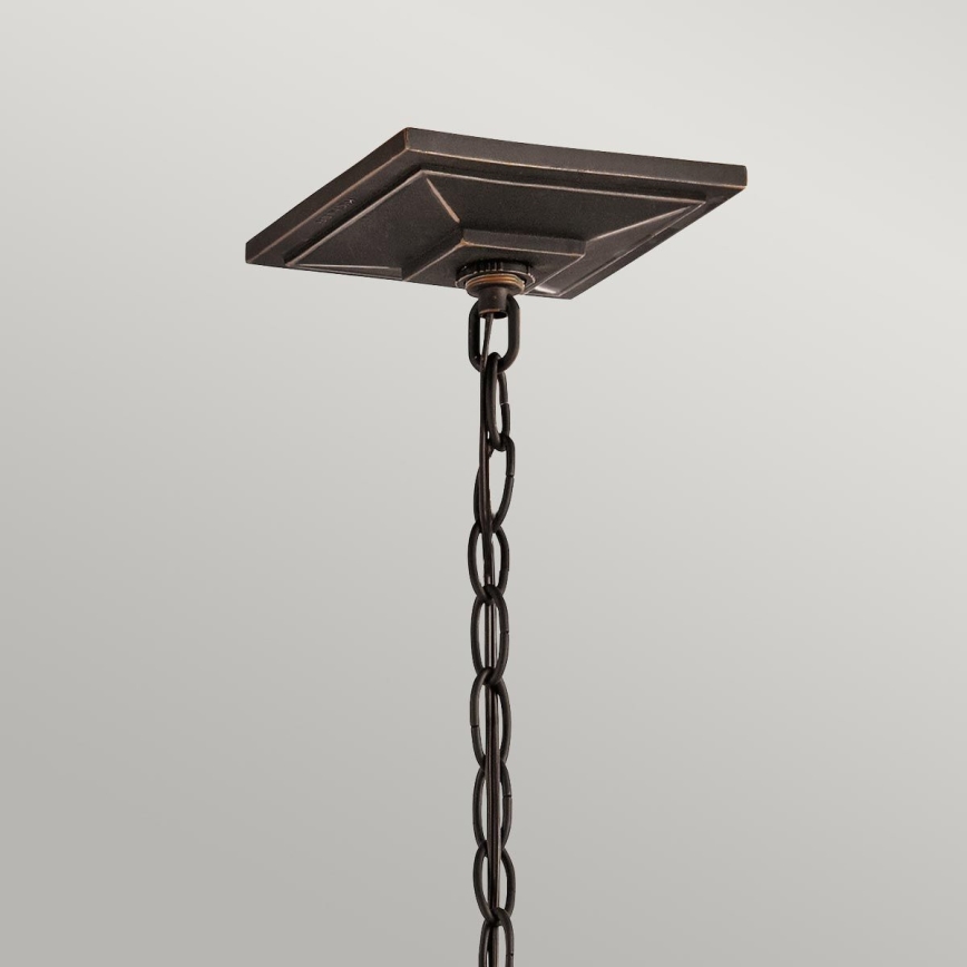 Kichler - Outdoor-Hängeleuchte an Kette SOUTH HOPE 1xE14/60W/230V IP44
