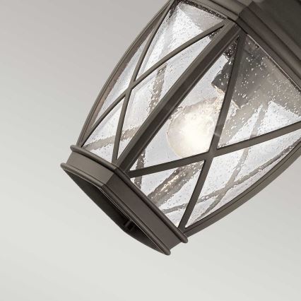 Kichler - Outdoor-Hängeleuchte an Kette TANGIER 1xE27/60W/230V IP44