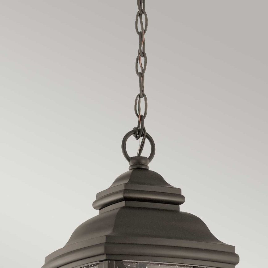 Kichler - Outdoor-Hängeleuchte an Kette TANGIER 1xE27/60W/230V IP44