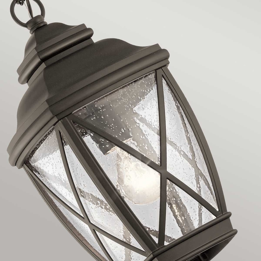 Kichler - Outdoor-Hängeleuchte an Kette TANGIER 1xE27/60W/230V IP44