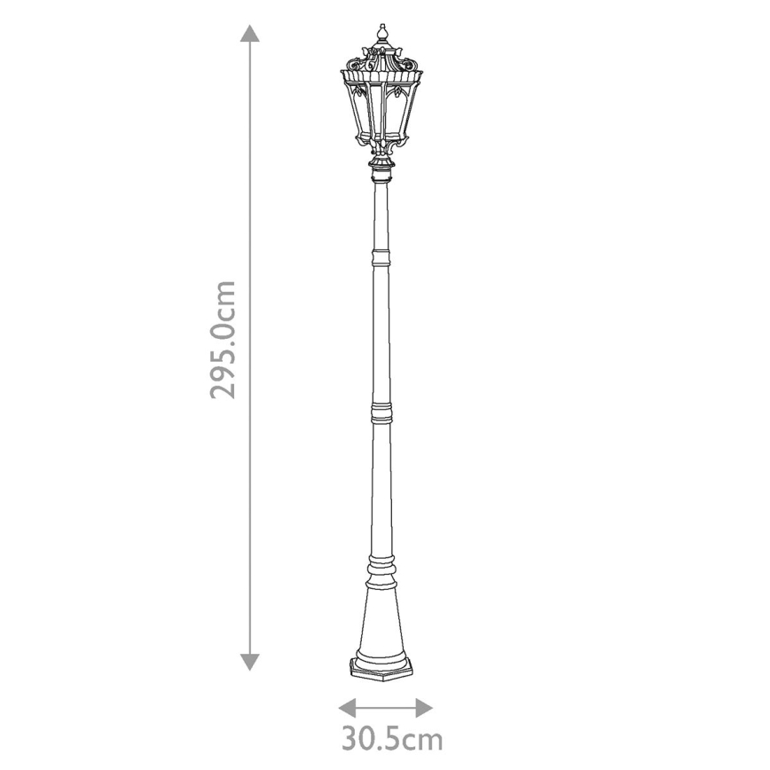 Kichler - Lampada da esterno TOURNAI 3xE14/60W/230V IP44