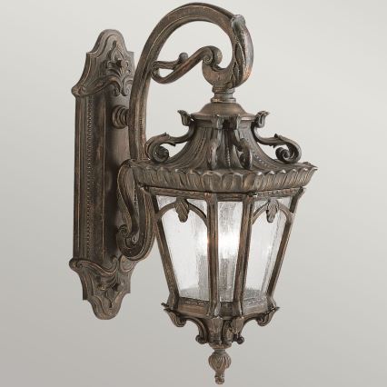 Kichler - Applique murale extérieure TOURNAI 3xE14/60W/230V IP44