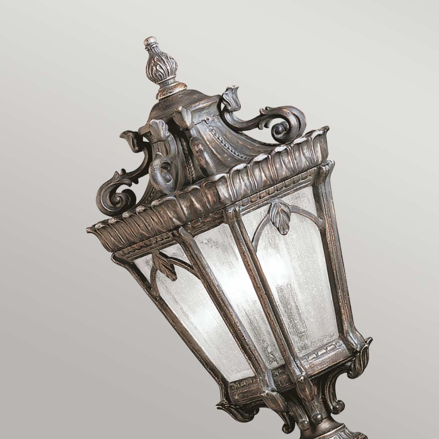 Kichler - Lampada esterna TOURNAI 2xE14/60W/230V IP44 bronzo
