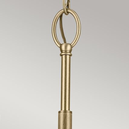 Kichler - Lampadario a sospensione con catena WINSLOW 3xE27/60W/230V diametro 45,8 cm ottone