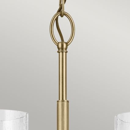 Kichler - Lampadario a sospensione con catena WINSLOW 5xE27/60W/230V diametro 50,2 cm ottone