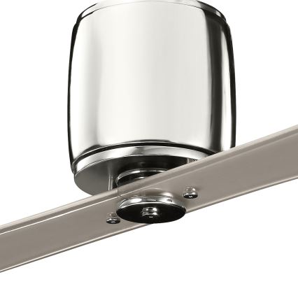 Kichler - Deckenventilator FERRON glänzendes Chrom + Fernbedienung