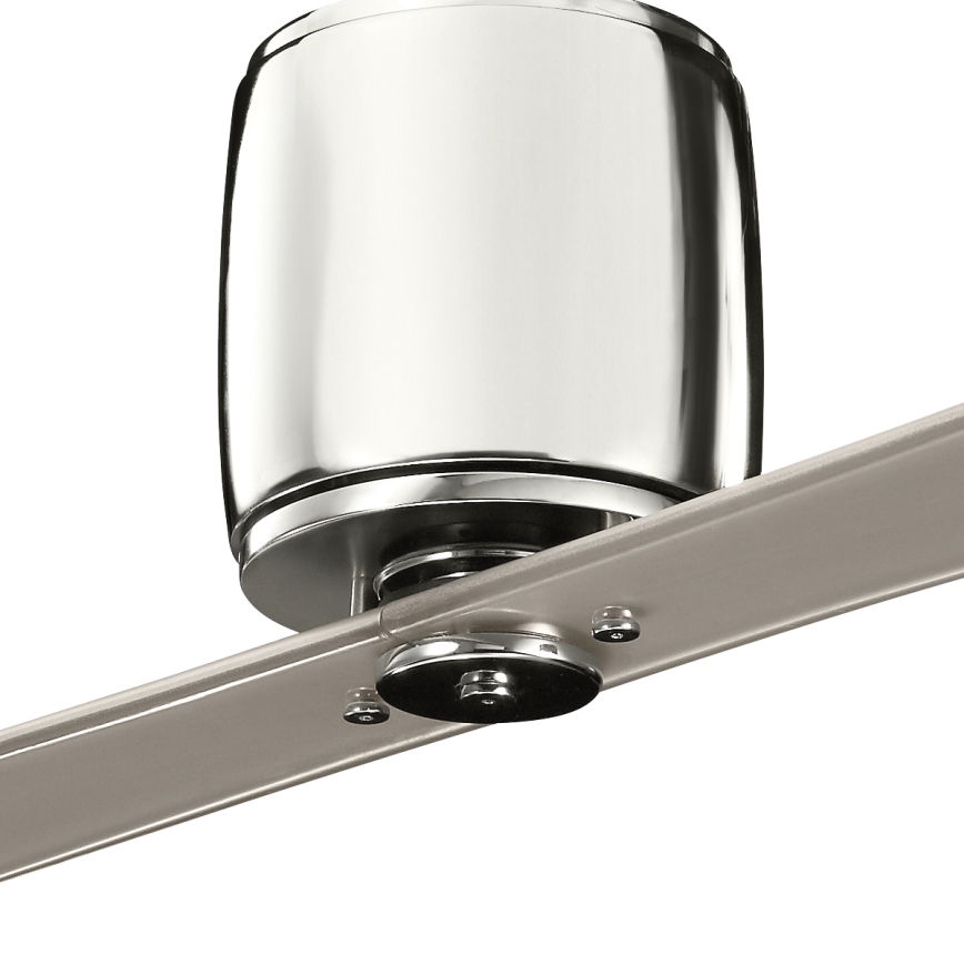Kichler - Deckenventilator FERRON glänzendes Chrom + Fernbedienung