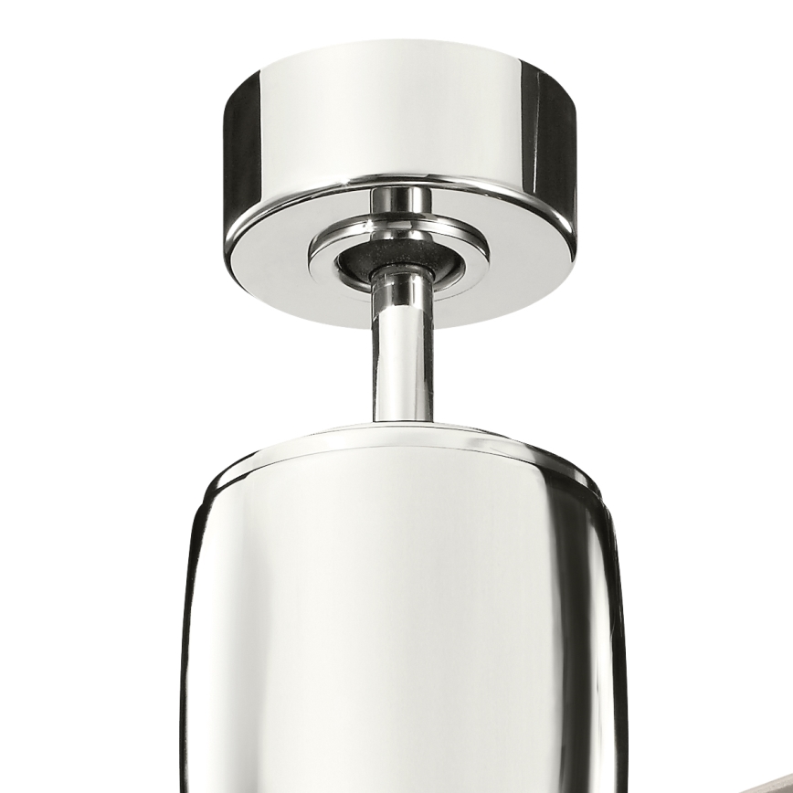 Kichler - Ventilateur de plafond FERRON chrome brillant + télécommande
