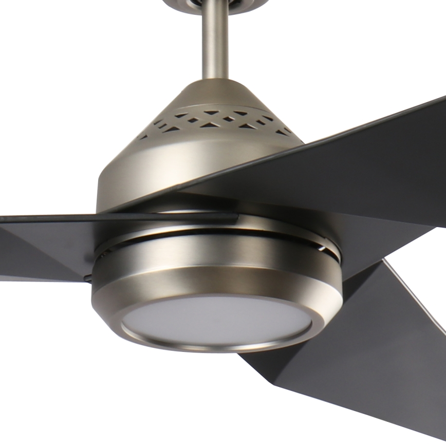 Kichler - Ventilateur de plafond à intensité variable JADE LED/18W/230V noir + télécommande