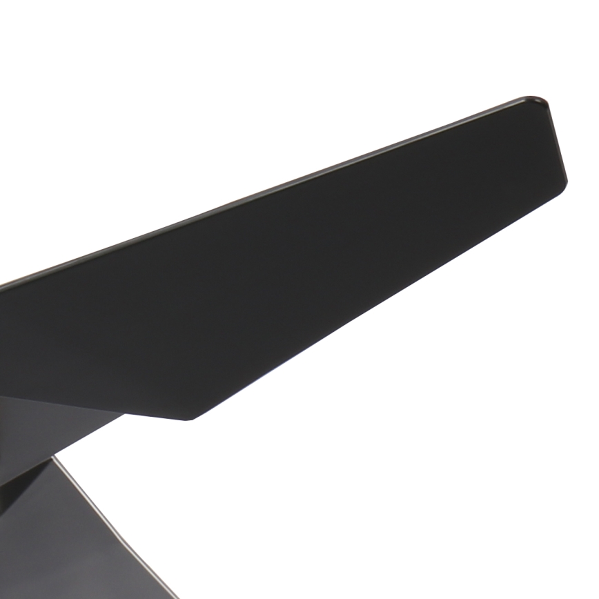Kichler - Ventilatore da soffitto dimmerabile a LED JADE LED/18W/230V nero + telecomando
