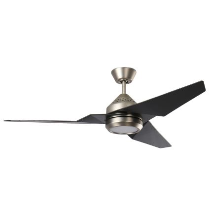 Kichler - Ventilatore da soffitto dimmerabile a LED JADE LED/18W/230V nero + telecomando