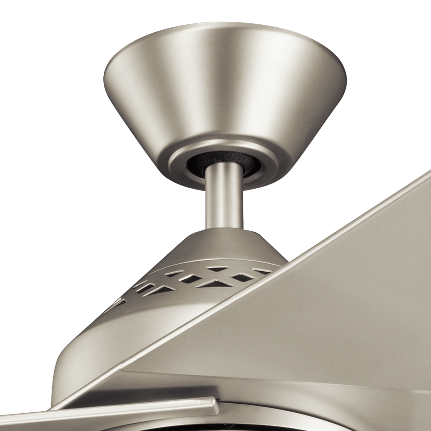 Kichler - Ventilateur de plafond à intensité variable JADE LED/18W/230V argent + télécommande