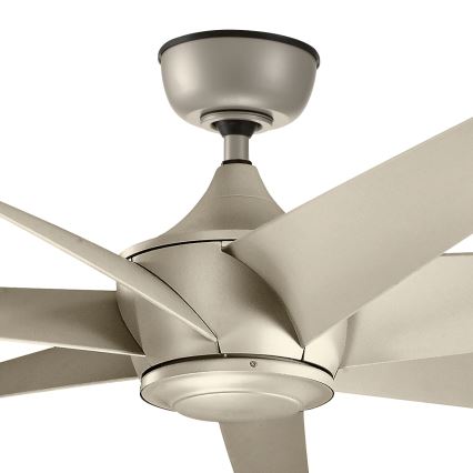 Kichler - Deckenventilator LEHR IP44 + Fernbedienung