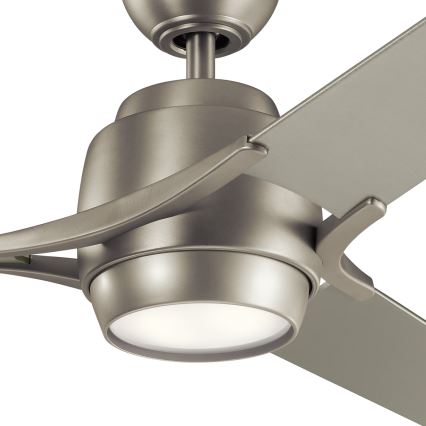 Kichler - Ventilateur de plafond à intensité variable ZEUS LED/10W/230V + télécommande