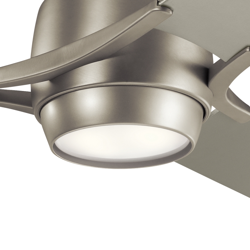 Kichler - Ventilateur de plafond à intensité variable ZEUS LED/10W/230V + télécommande