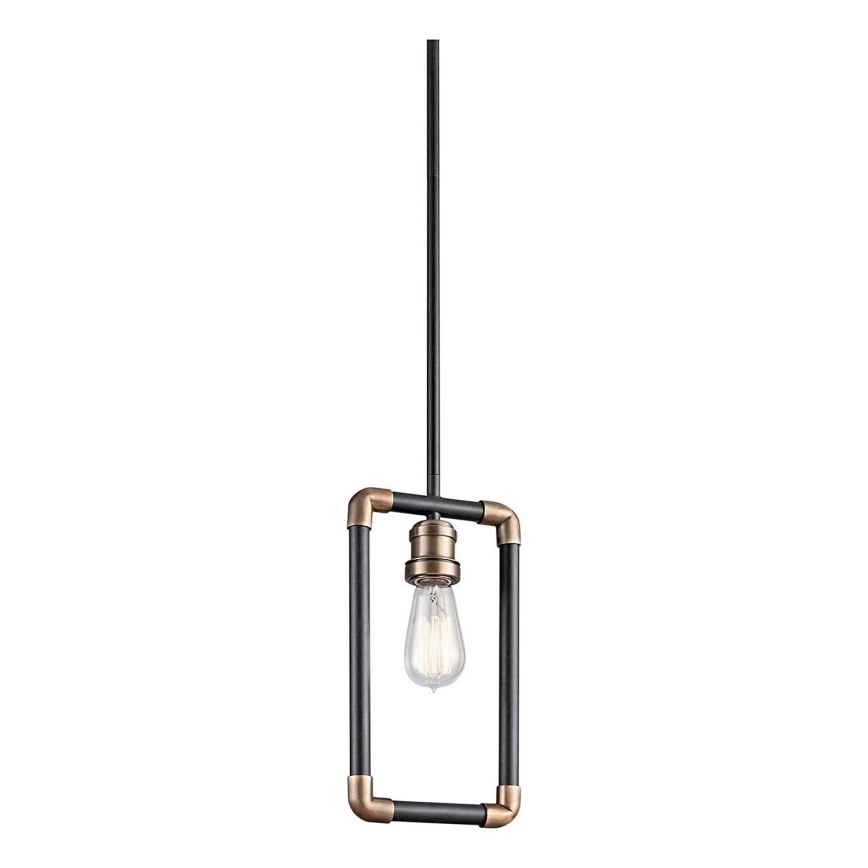Kichler - Lampadario a sospensione con supporto rigido IMAHN 1xE27/60W/230V