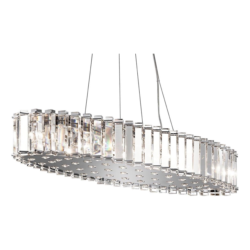 Kichler - LED-Badezimmer-Hängeleuchte CRYSTAL SKYE 12xG9/3W/230V IP44