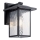 Kichler - Outdoor-Wandleuchte CAPPANNA 1xE27/60W/230V IP44 schwarz